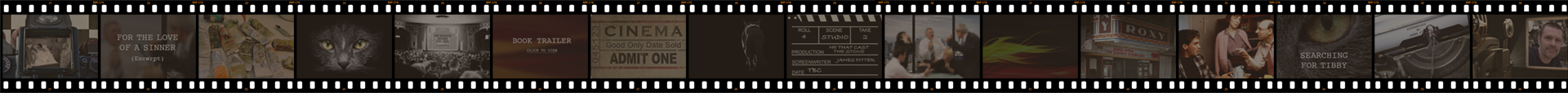 Film strip showing pictures used on website